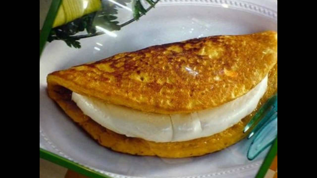 cachapa con queso