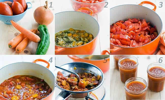 reeta salsa de tomate casera pasos