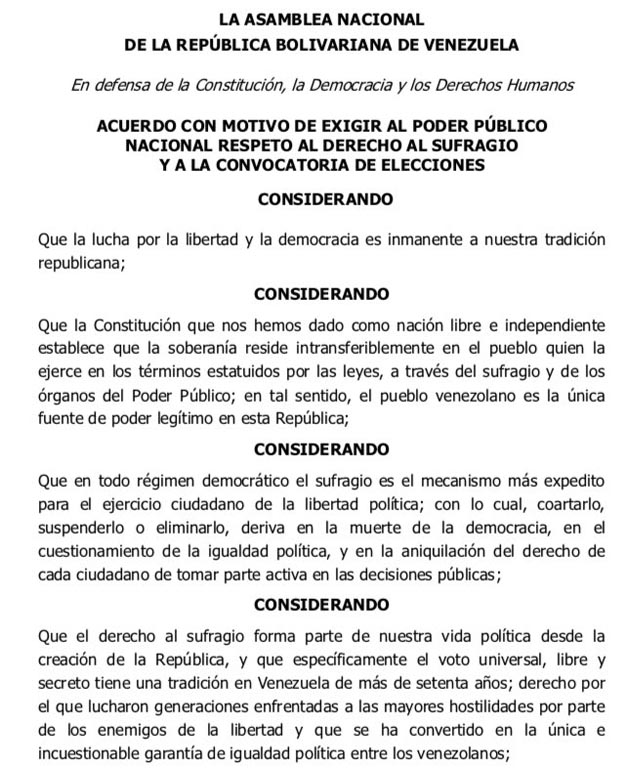 El rector Luis Emilio Rondón recibió un documento donde se solicita el cronograma de las elecciones, TEXTO COMPLETO (4)