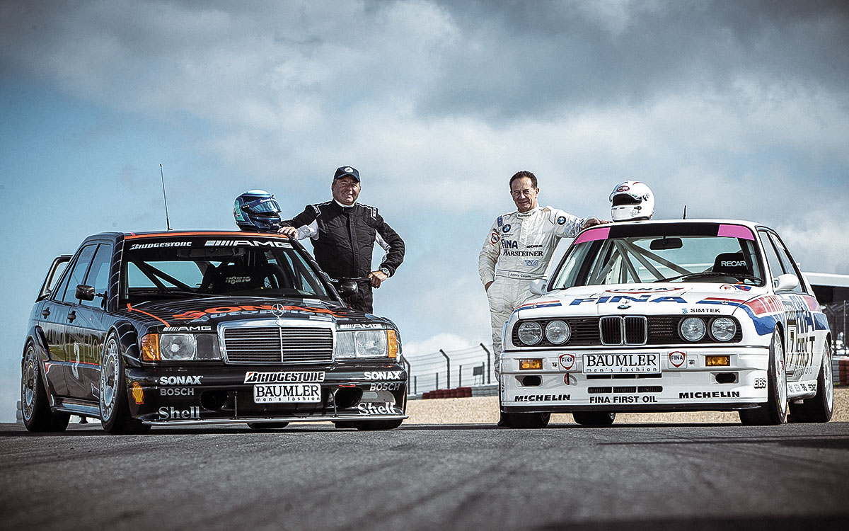 KLAUS LUDWIG Y JOHNNY CECOTTO LEYENDAS DEL DTM PRESENTES EN NURBURGRING
