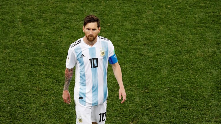 MESSI FRUTRADO LLORANDO RUSIA 2018