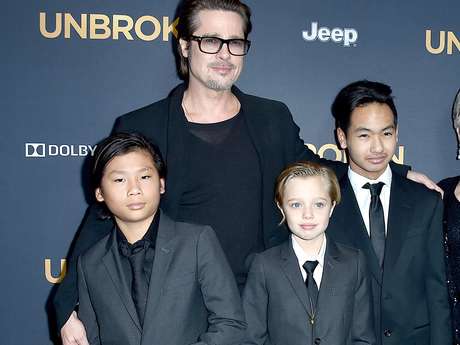 brad pitt abandona a sus hijos