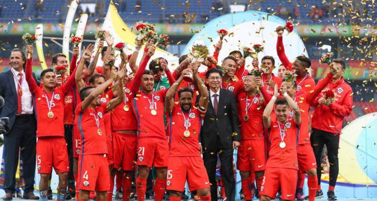 Chile se proclama campeón de la China Cup al ganar 1-0 a Islandia