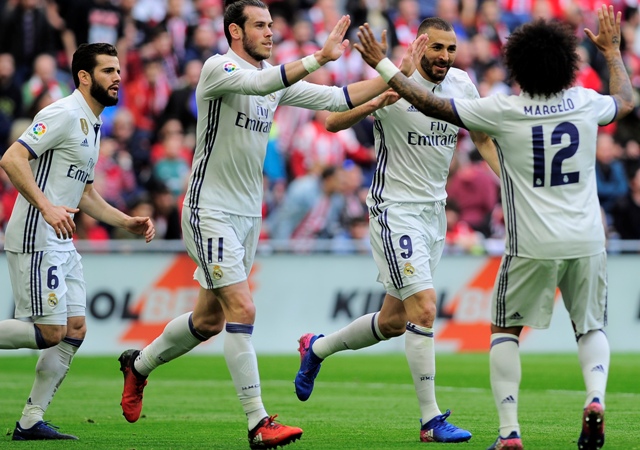 Real Madrid le ganó 2-1 al Bilbao y consolidó su liderato