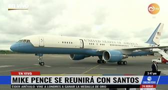 mike pence en colombia