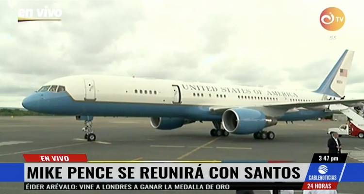 mike pence en colombia