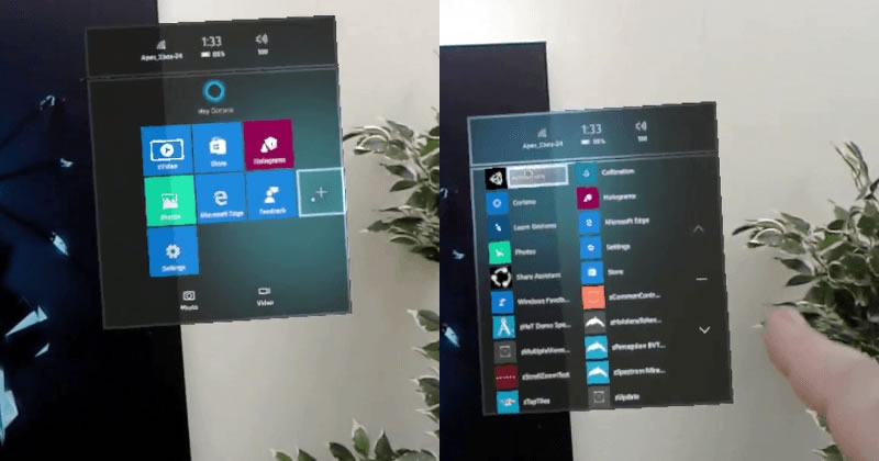 Microsoft se viene con realidad aumentada en actualización de Windows 10