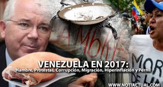 Venezuela en 2017: Hambre, Protestas, Corrupción, Migración, Hiperinflación y Pernil