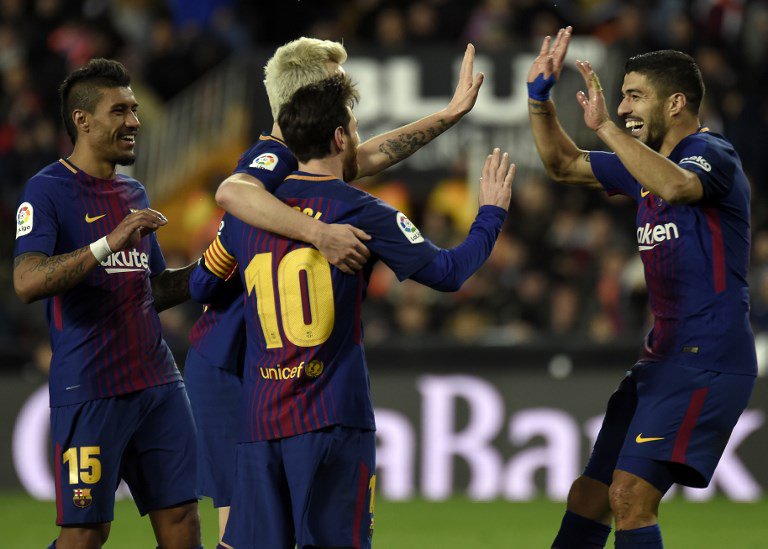 El Barcelona vence 2-0 al Valencia y disputará la final de la Copa del ...
