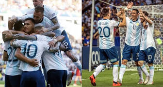 Argentina 2 Venezuela 0 Copa América