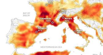 OLA DE CALOR EN EUROPA, CAMBIO CLIMÁTICO