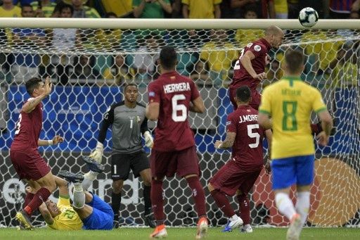 Venezuela empató 0-0 con Brasil