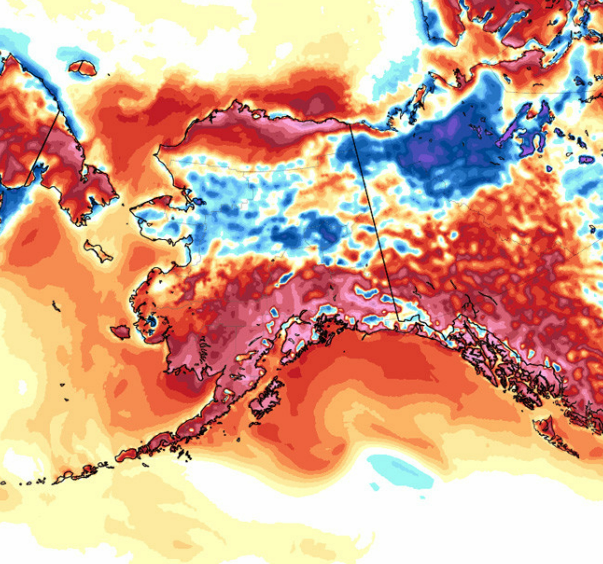 Ola de calor en Alaska 2019