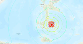 Terremoto de magnitud 7,3 sacude Indonesia 140719