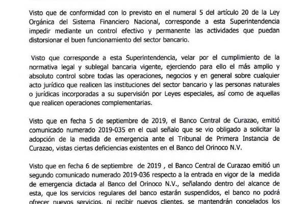 TEXTO DE LA RESOLUCION DE INTERVENCION DEL BOD (1)