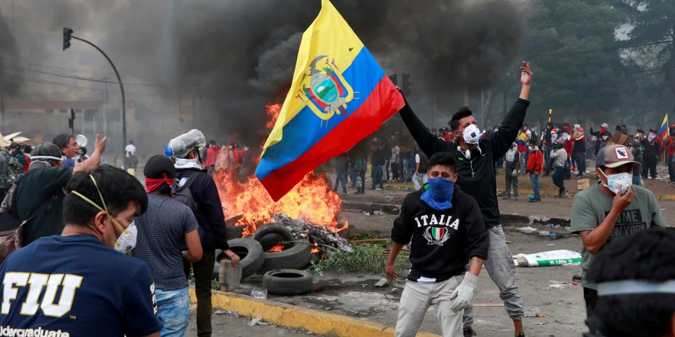 PROTESTAS EN ECUADOR 2019