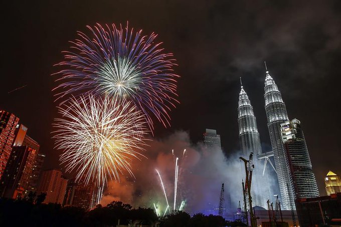 Año Nuevo en Kuala Lumpur, Malasia Así se celebra la llegada del Año Nuevo 2020 alrededor de Mundo