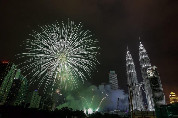 Año Nuevo en Kuala Lumpur, Malasia Así se celebra la llegada del Año Nuevo 2020 alrededor de Mundo