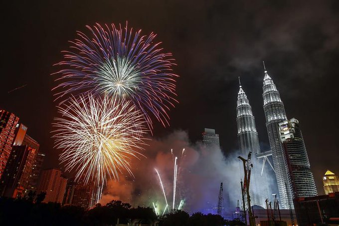 Año Nuevo en Kuala Lumpur, Malasia Así se celebra la llegada del Año Nuevo 2020 alrededor de Mundo 