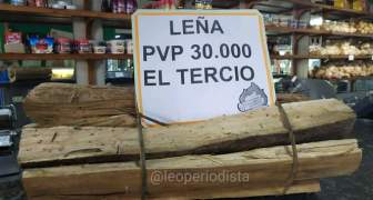 Venezuela usan leña para cocina