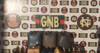 GNB retuvo más de 900 litros de combustible ilegal en el estado Bolívar