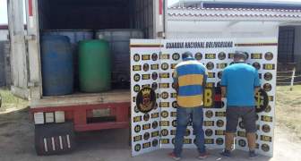 GNB retuvo 7.880 litros de combustible ilegal en el estado Bolívar