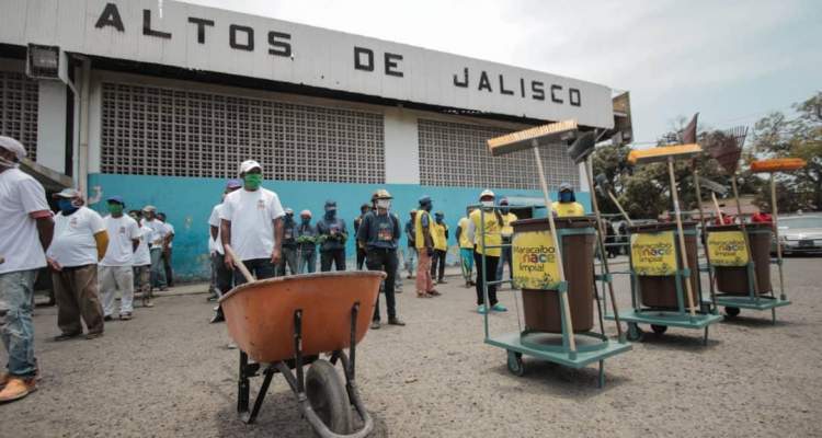 Alcaldía de Maracaibo inició plan de rehabilitación del mercado municipal Altos de Jalisco