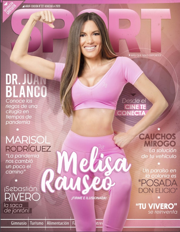 Melisa Rauseo figura en la edición 22 de Sport Magazine