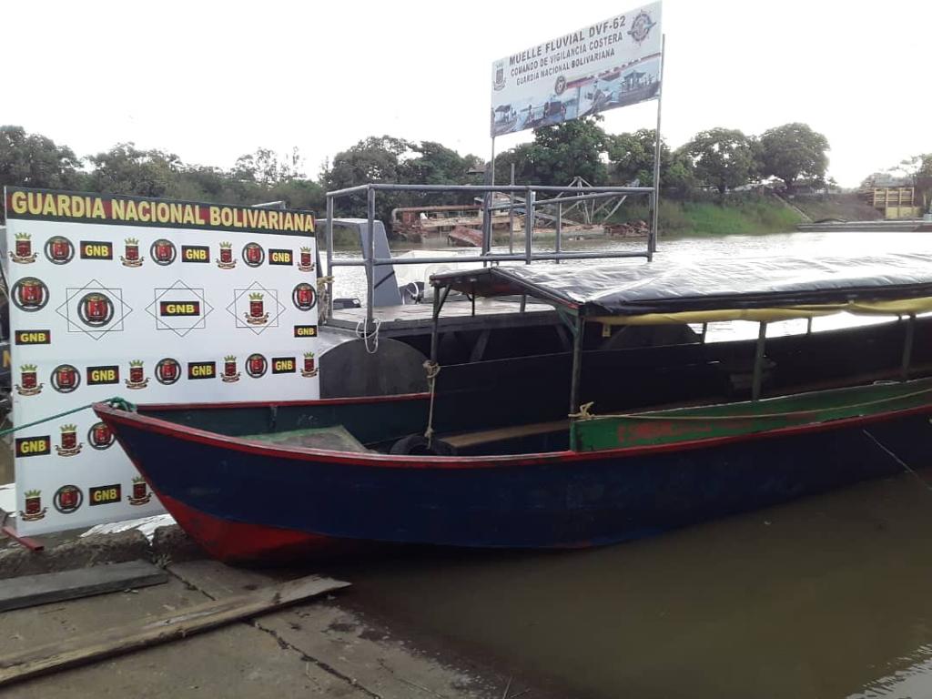 GNB fortalece las operaciones de vigilancia fluvial en el estado Bolívar