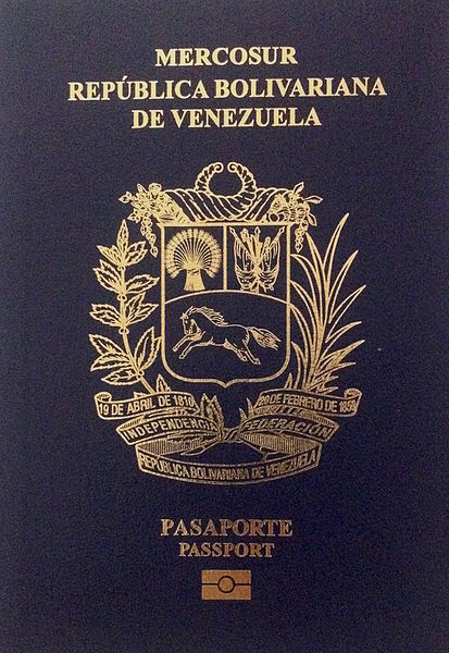 PASAPORTE ELECTRONICO VENEZUELA MERCOSUR