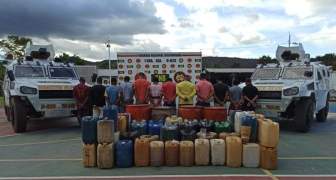 GNB capturó a 12 ciudadanos y desmanteló depósito clandestino de combustible en el estado Bolívar