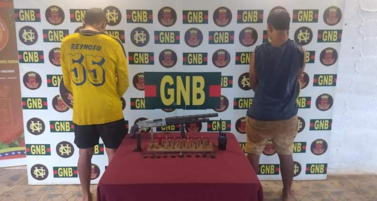 GNB capturó a dos integrantes del GEDO El Perú en El Callao estado Bolívar