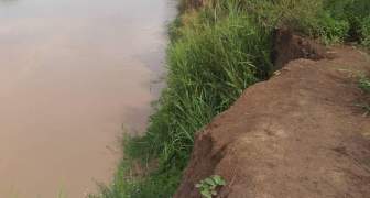 muro de contención del Río Zulia
