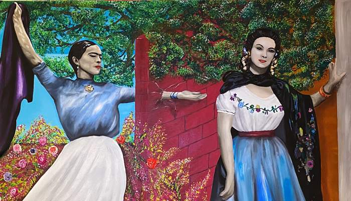 Frida Kahlo y María Félix