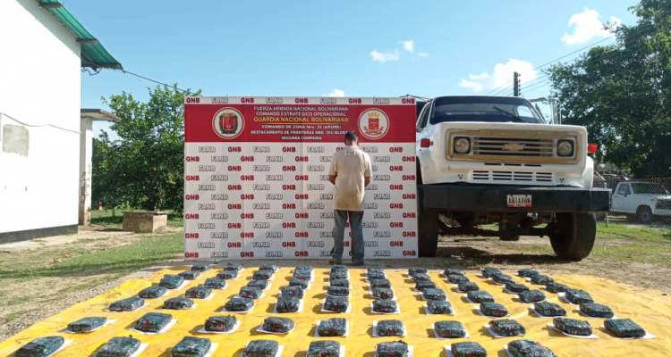 GNB desmanteló GEDO dedicado al tráfico de droga en Apure