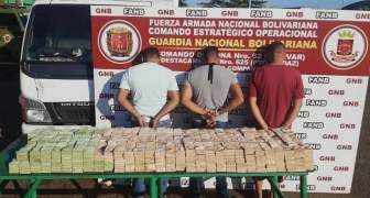 GNB detiene a 3 ciudadanos con alta suma de dinero del cono monetario