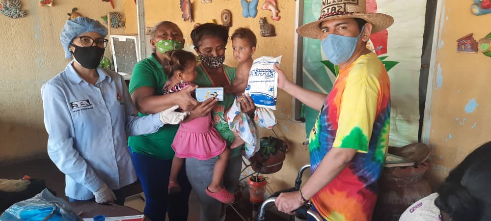 Habitantes del municipio Jesús Enrique Lossada del Zulia reciben atención nutricional