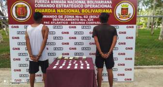 GNB detiene dos sujetos que comercializaban medicamentos de manera ilegal