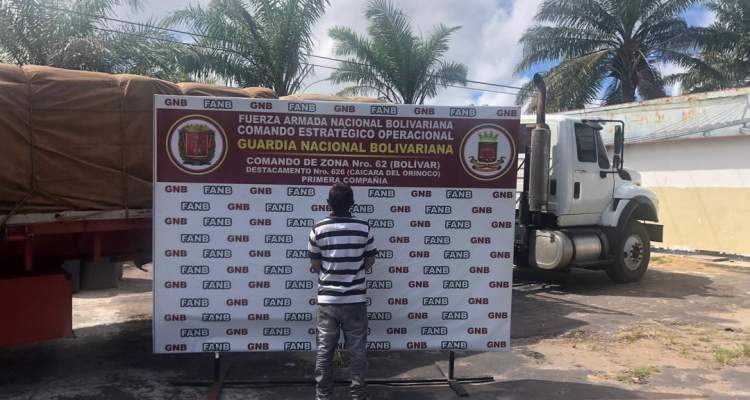 GNB incauta más de 30 toneladas de cemento en el estado Bolívar