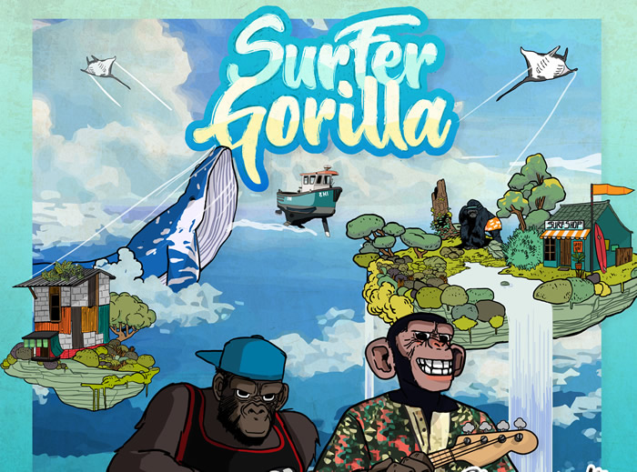 Surfer Gorilla