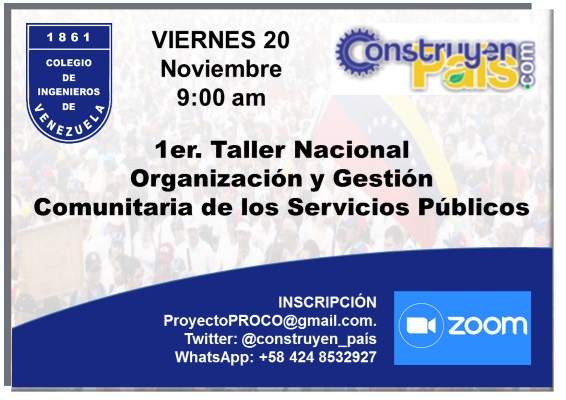 Taller Nacional sobre Organización y Gestión local de los Servicios Públicos