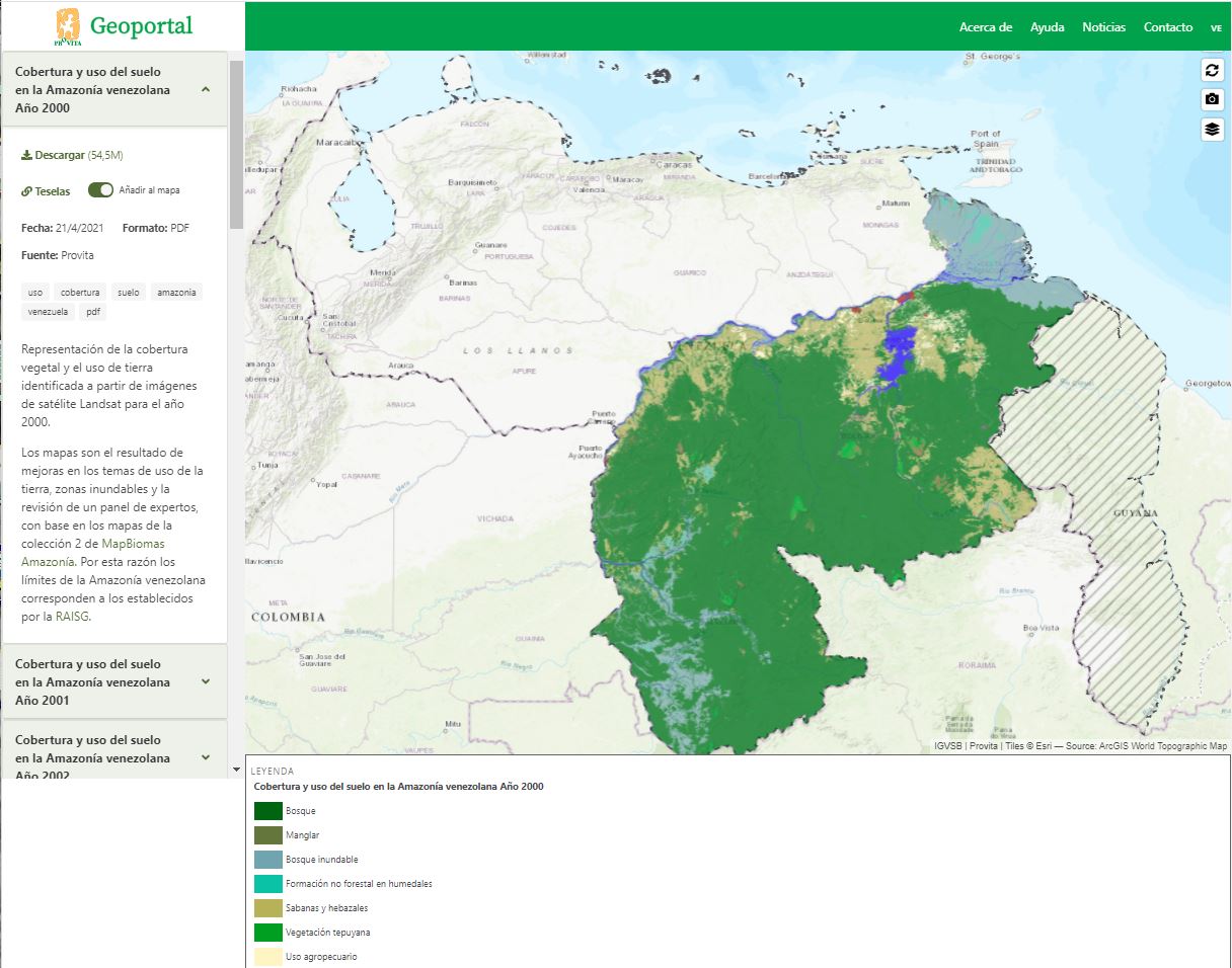 GEOPORTAL PROVITA VENEZUELA