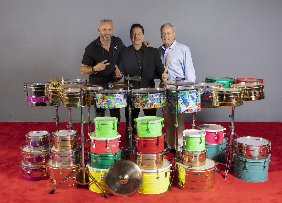 Marlow Rosado, Tito Puente Jr. y Ángel Carrasco