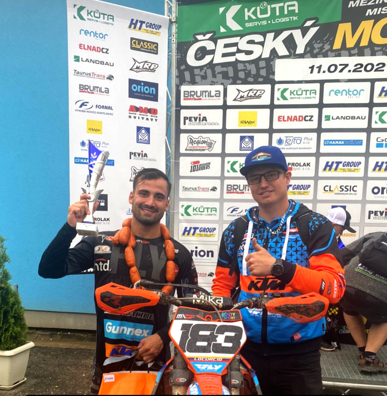 LORENZO LOCURCIO ARRIBÓ SEGUNDO EN JININ