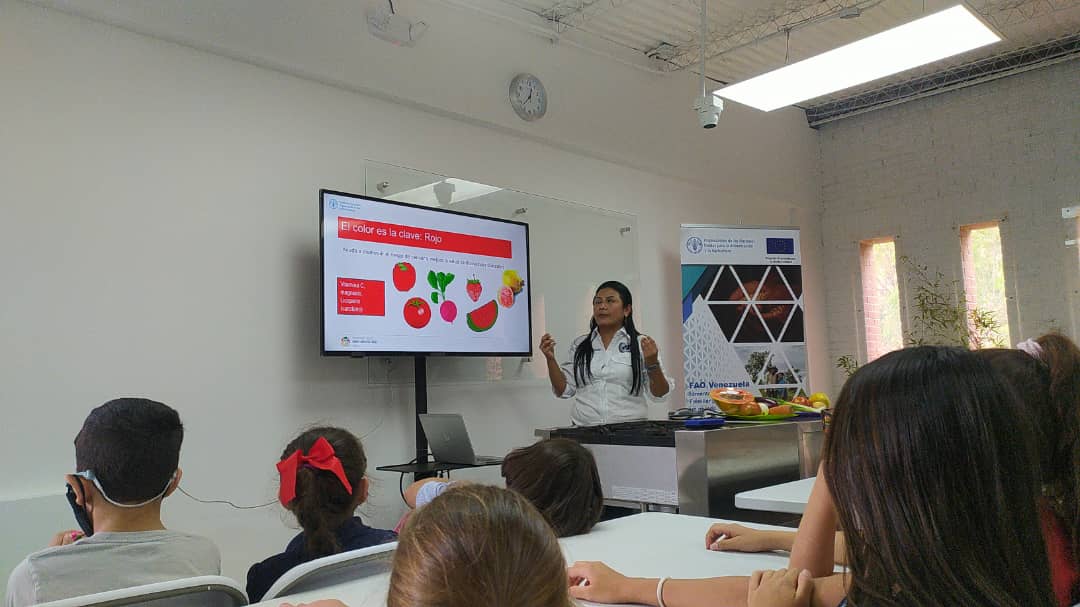 FAOVE conferencia sobre la importancia de las frutas y las verduras (1)