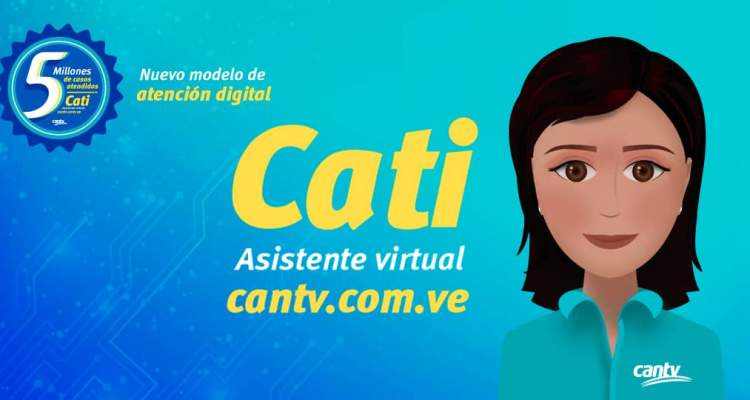 Cantv supera los 5 millones de casos atendidos a través de Cati