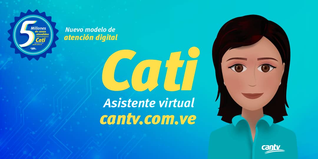 Cantv supera los 5 millones de casos atendidos a través de Cati