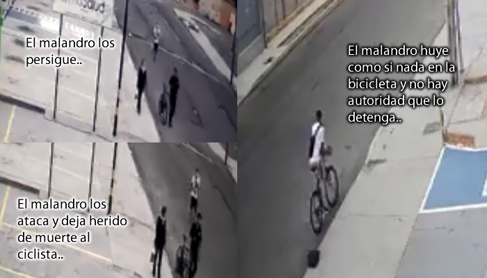 asesinan a ciclista en mcbo
