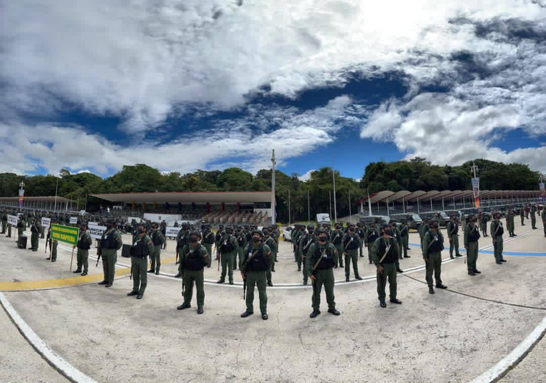 Activados más de 200 funcionarios de la GNB para el Plan República en Miranda
