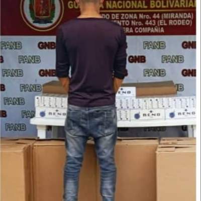 GNB-Miranda confiscó contrabando de 13 bultos de cigarro